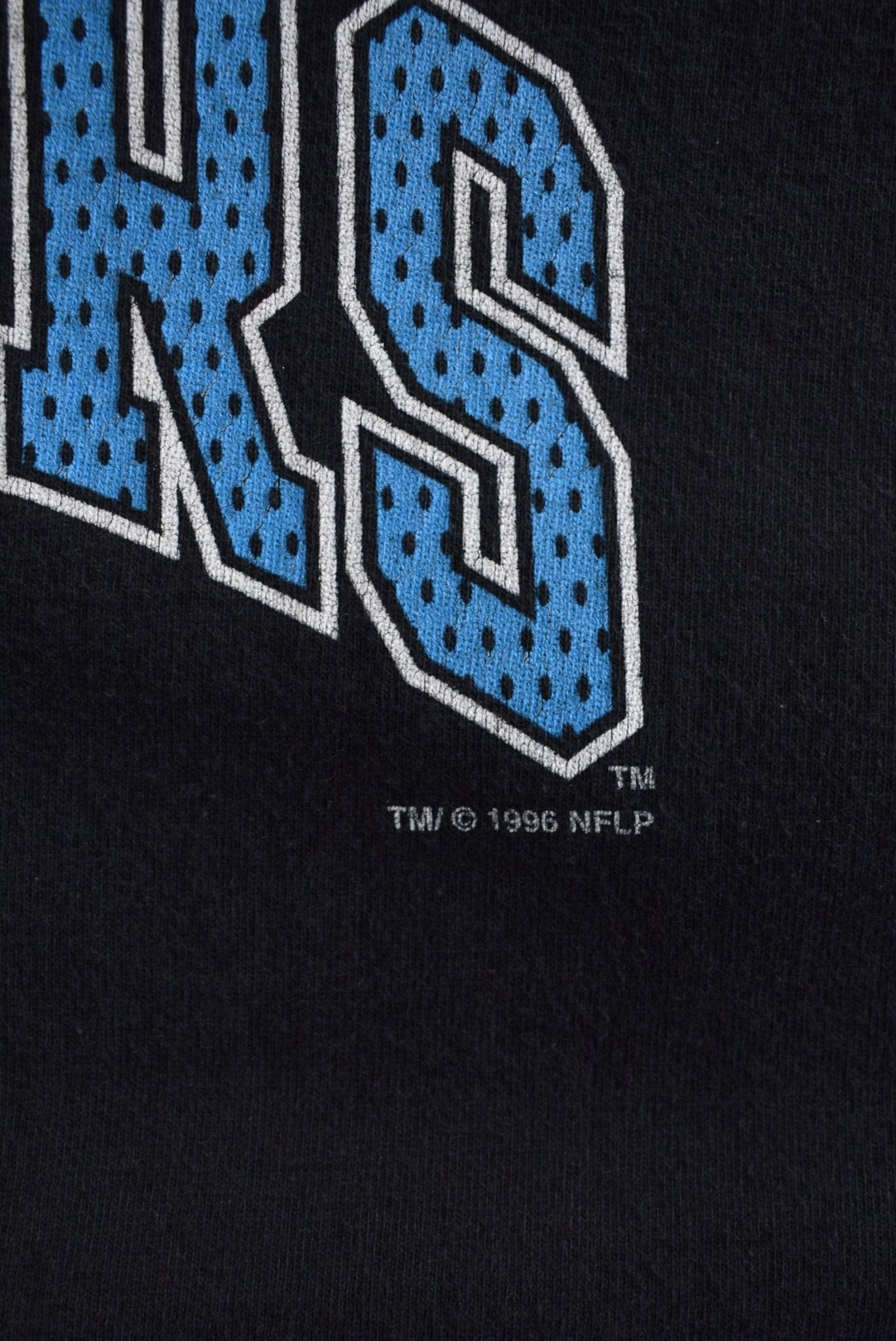 Pro Player x NFL Carolina Panthers Black Tee — 1996 (L) - Retrospective Store