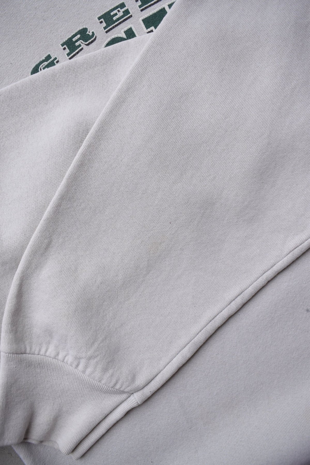 Pro-Player x NFL Green Bay Packers Cream Crewneck — 1997 (M/L) - Retrospective Store