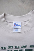 Pro-Player x NFL Green Bay Packers Cream Crewneck — 1997 (M/L) - Retrospective Store