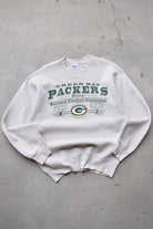 Pro-Player x NFL Green Bay Packers Cream Crewneck — 1997 (M/L) - Retrospective Store