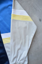 Puma Blue & Grey Embroidered Logo Jacket — 1980s (M) - Retrospective Store