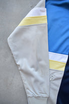 Puma Blue & Grey Embroidered Logo Jacket — 1980s (M) - Retrospective Store