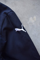 Puma Navy Embroidered Logo Jacket — 2000s (S) - Retrospective Store