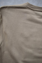 Puma Tan Embroidered Spellout Crewneck — 2000s (L) - Retrospective Store