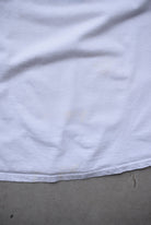 Puma White Graphic Tee — 1990 (L) - Retrospective Store