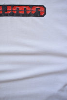 Puma Worldwide White Spellout Tee — 2000s (L) - Retrospective Store