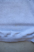 Puma x NFL Cleveland Browns Grey Embroidered Crewneck — 1990s (M/L) - Retrospective Store