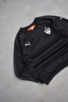 Puma x Stuttgart FC Black Embroidered Crewneck — 2000s (S) - Retrospective Store