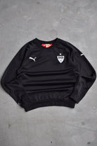 Puma x Stuttgart FC Black Embroidered Crewneck — 2000s (S) - Retrospective Store