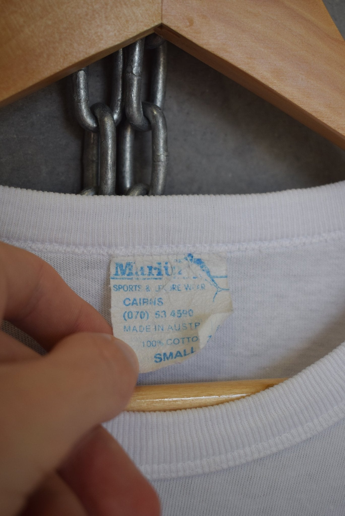 Quicksilver Dive Port Douglas Tee — 1990s (S) - Retrospective Store