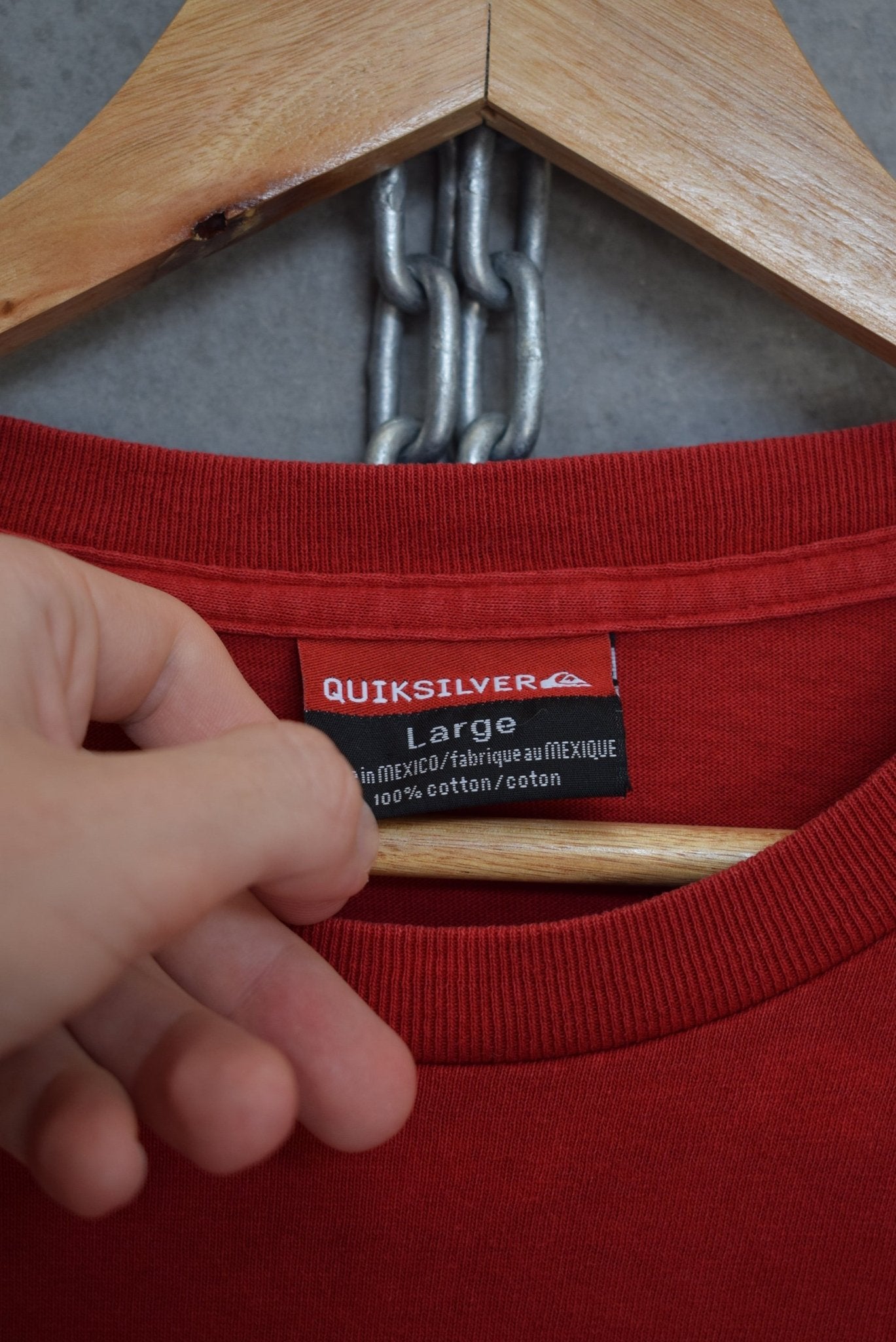 Quiksilver Boardriding Co. Long Sleeve Tee — 2000s (L) - Retrospective Store