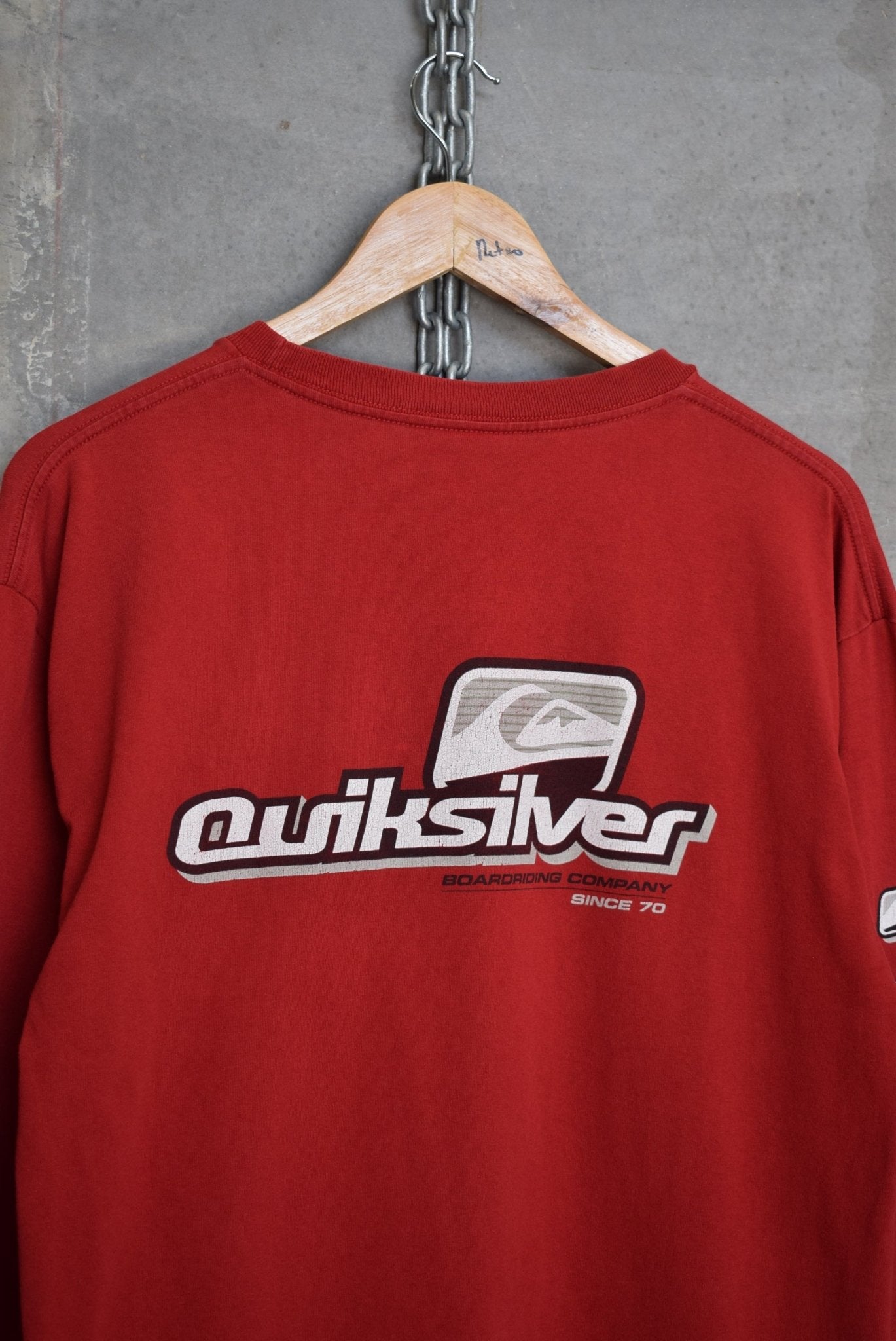 Quiksilver Boardriding Co. Long Sleeve Tee — 2000s (L) - Retrospective Store