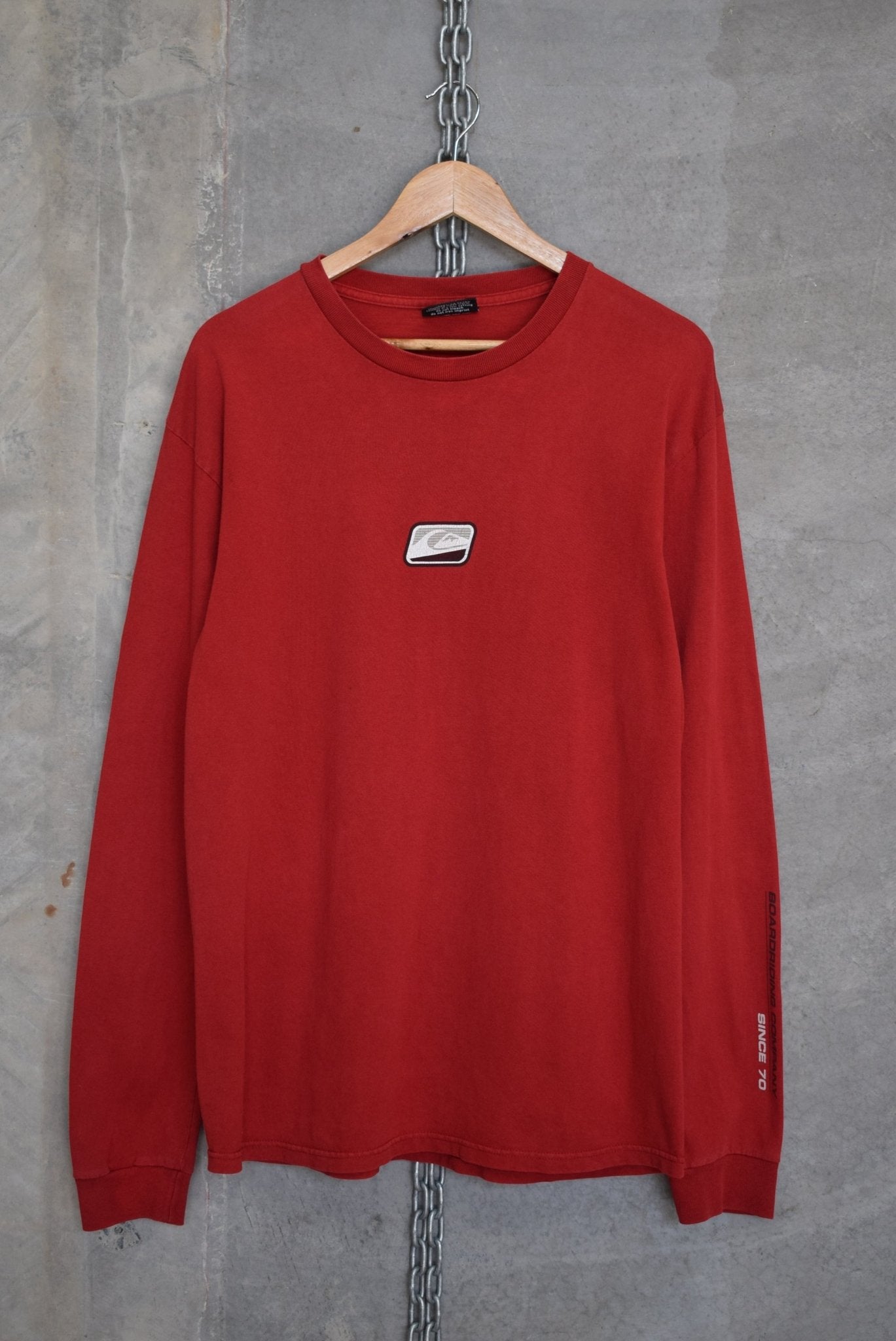 Quiksilver Boardriding Co. Long Sleeve Tee — 2000s (L) - Retrospective Store