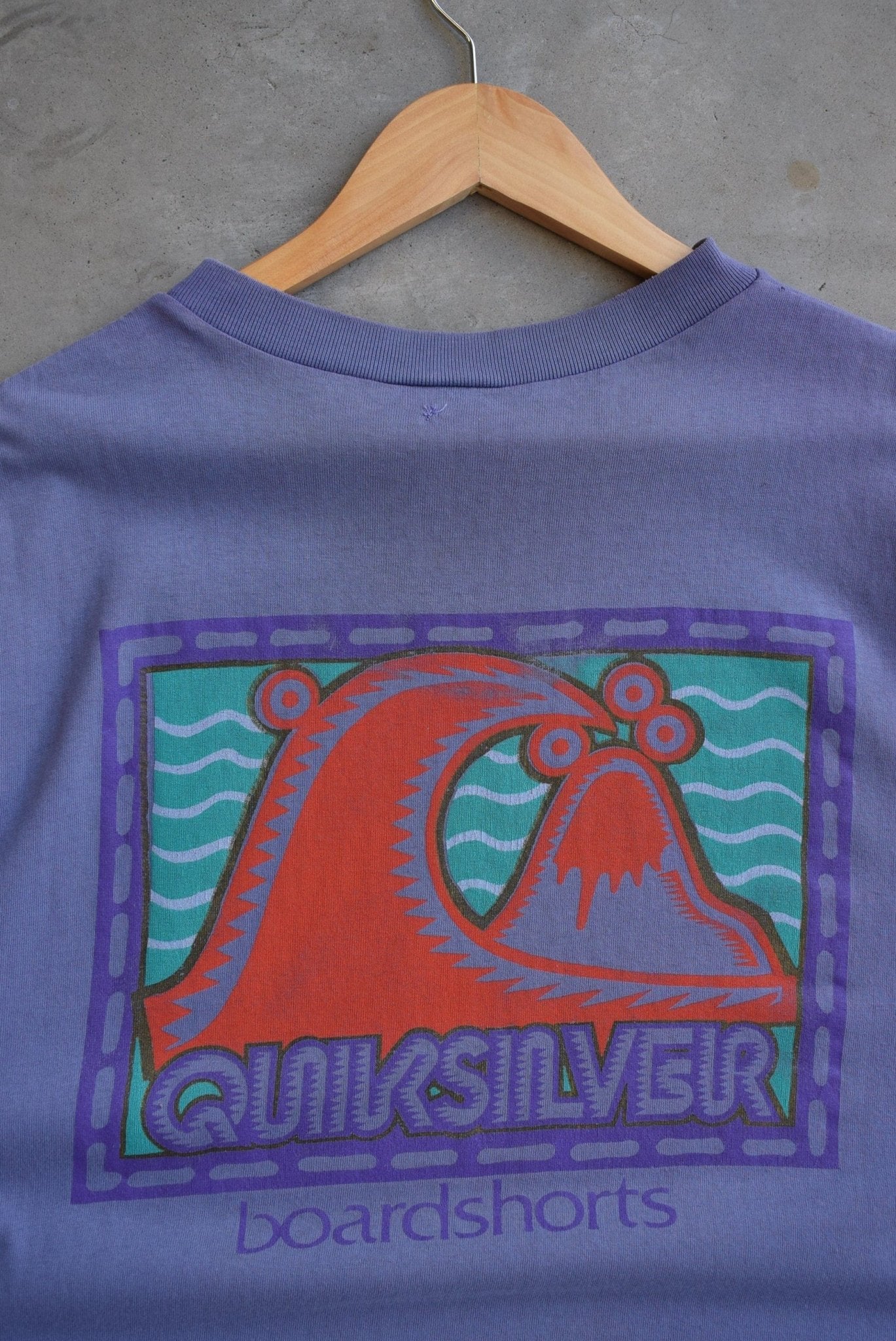 Quiksilver Boardshorts Tee — 1990s (XL) - Retrospective Store