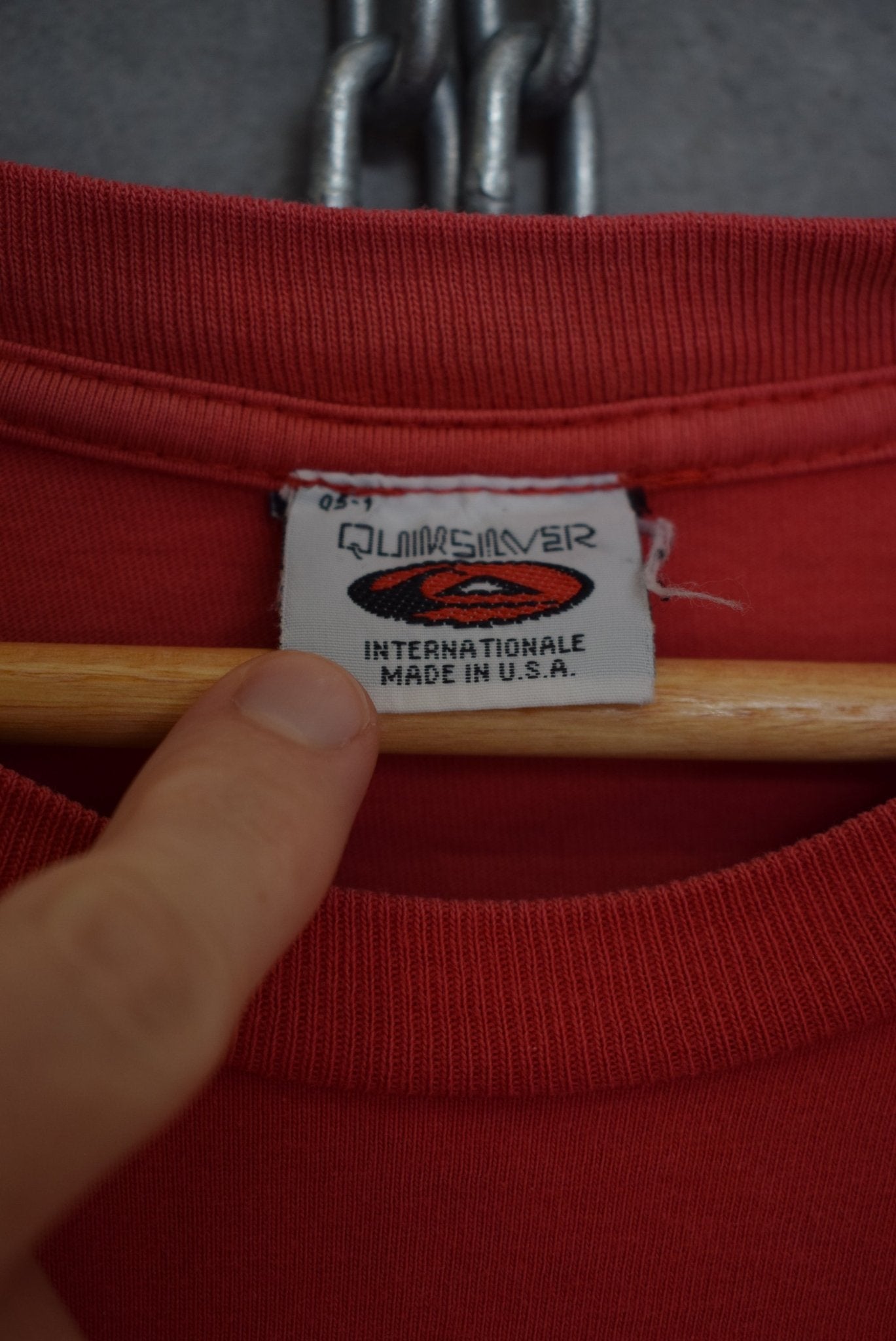 Quiksilver Graphic Tee — 1990s (M) - Retrospective Store