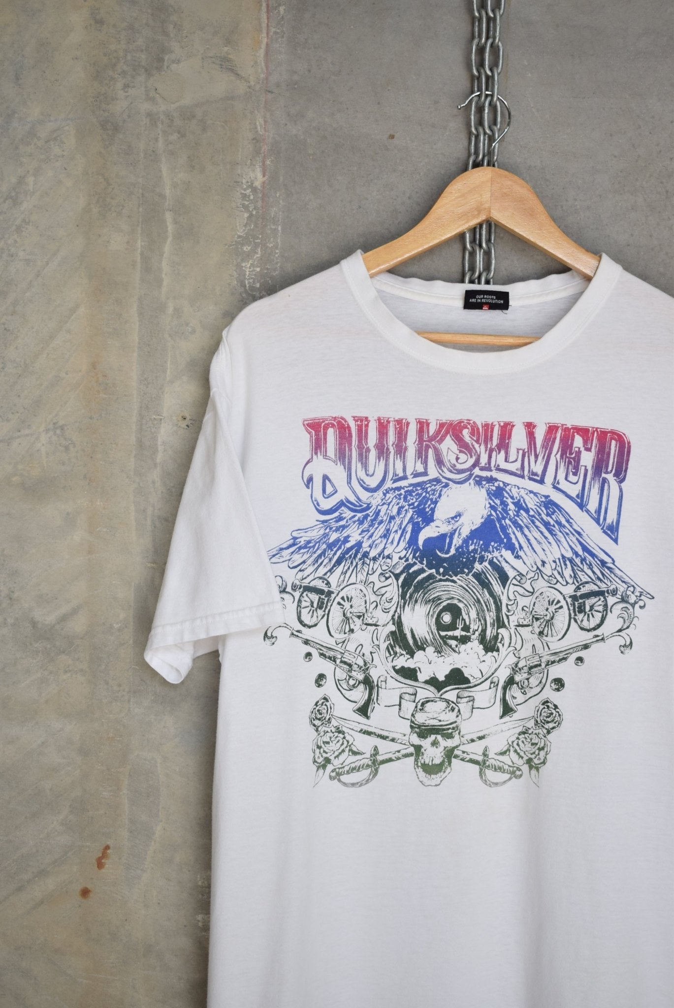 Quiksilver Graphic Tee — 2000s (L) - Retrospective Store