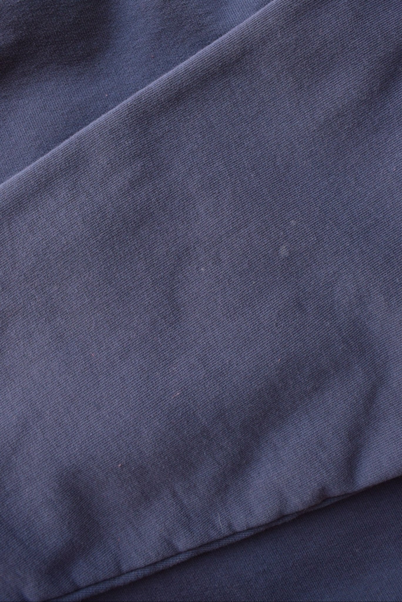 Quiksilver Navy Embroidered Spellout Crewneck — 1990s (L) - Retrospective Store