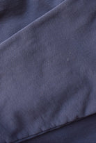 Quiksilver Navy Embroidered Spellout Crewneck — 1990s (L) - Retrospective Store