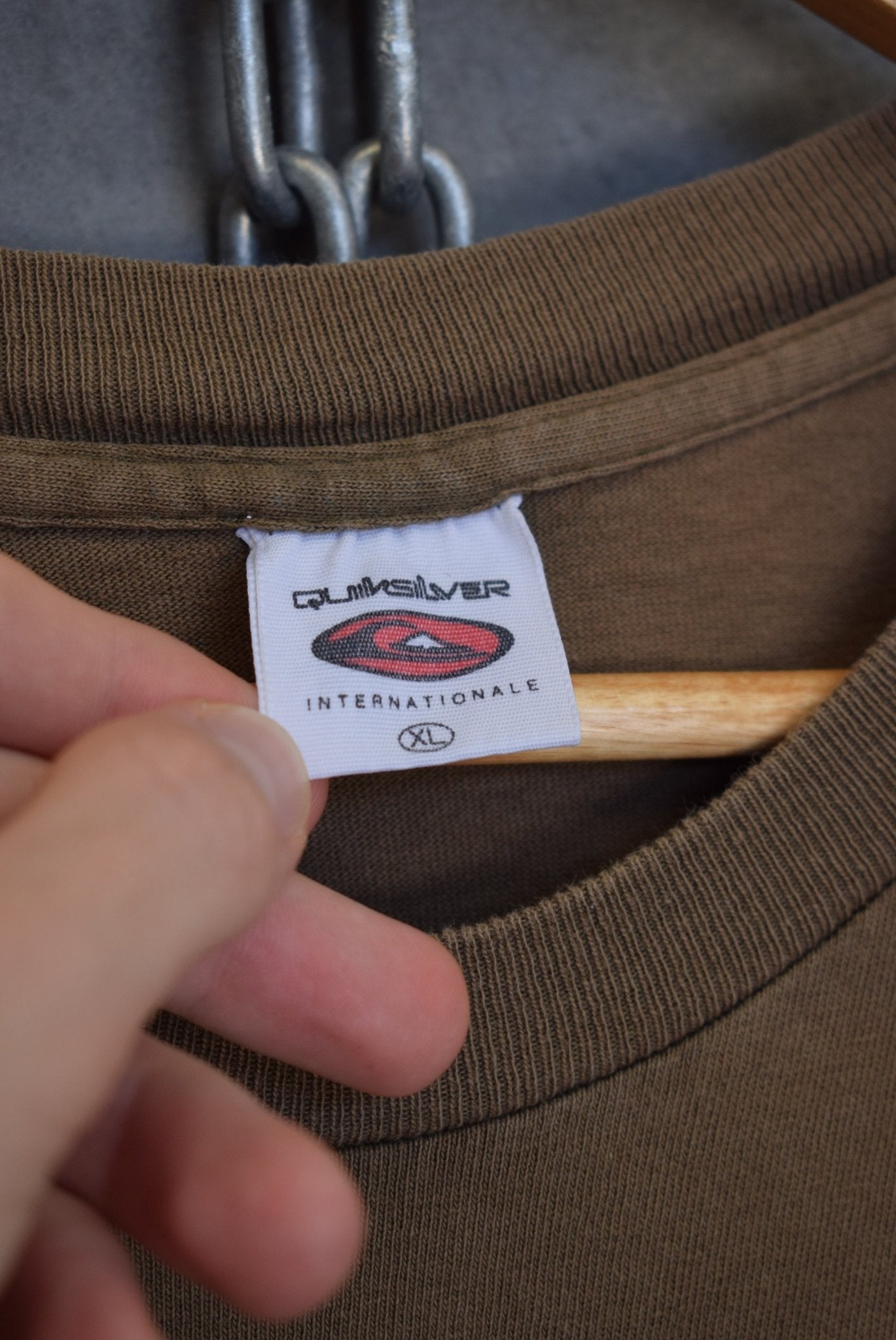 Quiksilver Silver Edition Tee — 1990s (XL) - Retrospective Store