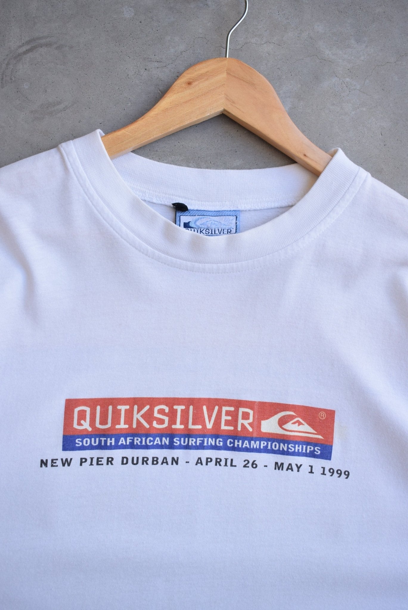Quiksilver South African Surfing Championships Tee — 1999 (L/XL) - Retrospective Store