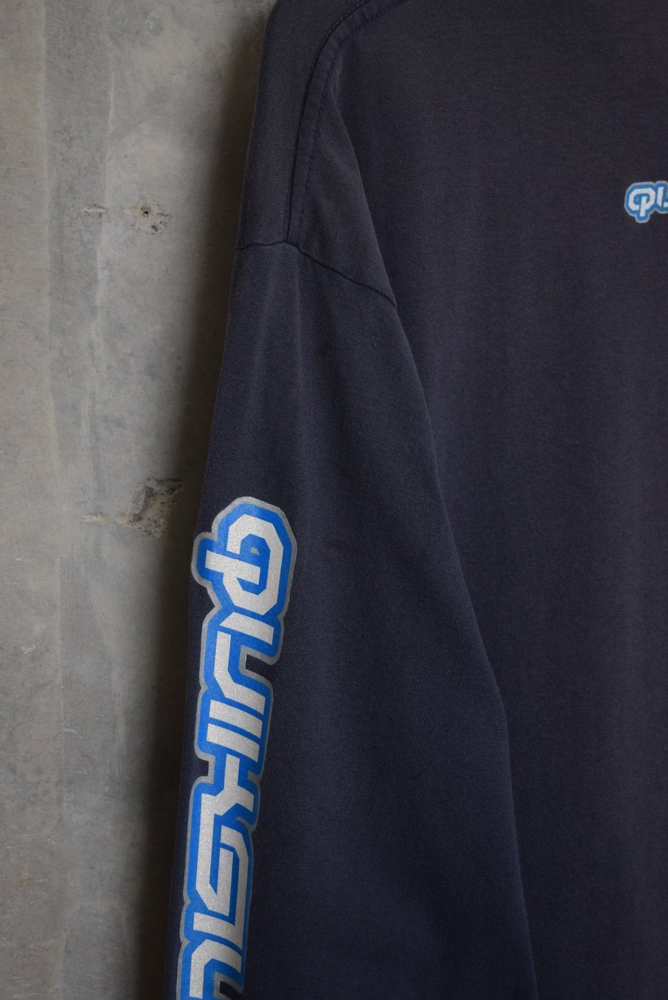 Quiksilver Spellout Long Sleeve Tee — 2000s (L) - Retrospective Store