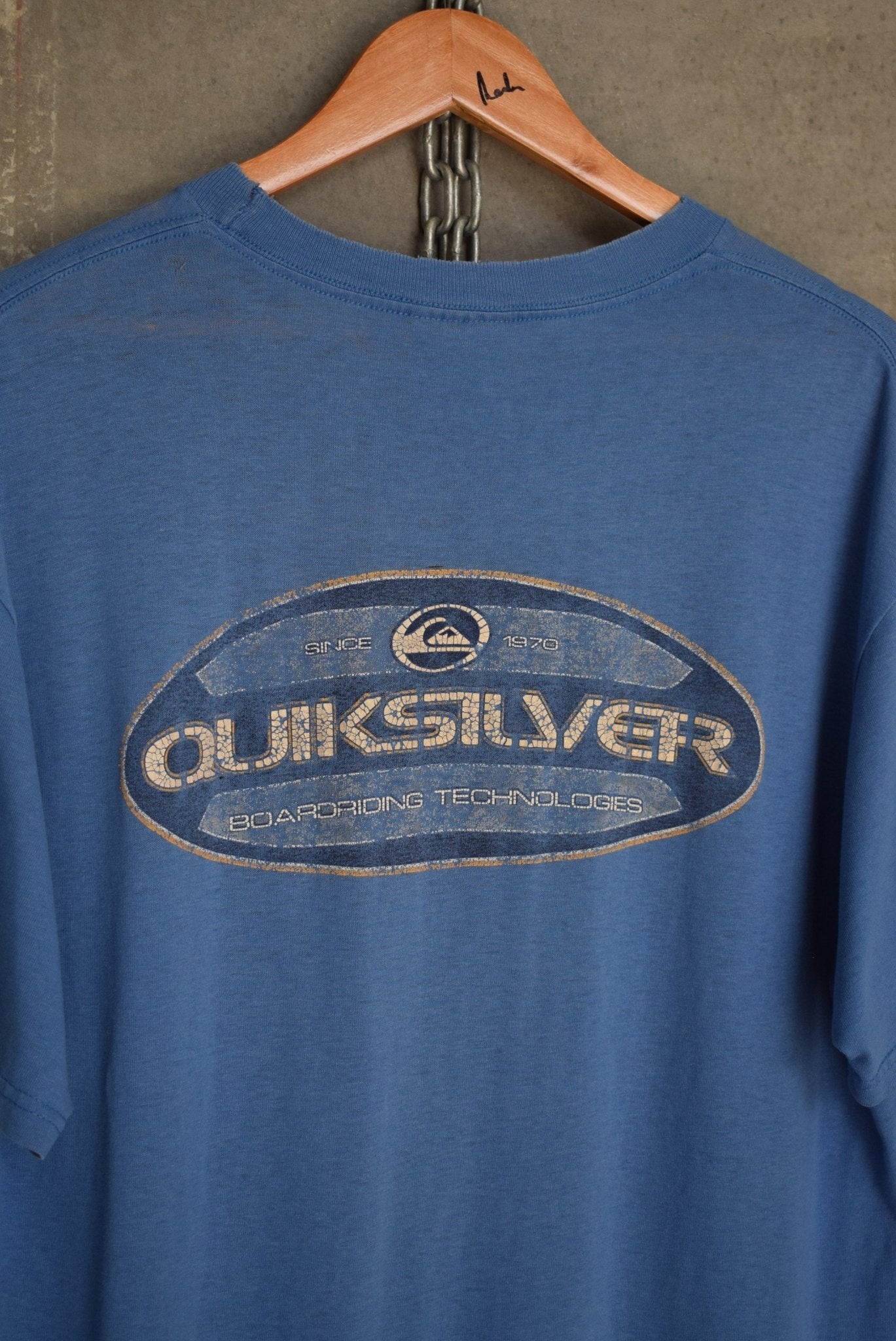 Quiksilver Spellout Tee — 2000s (L) - Retrospective Store