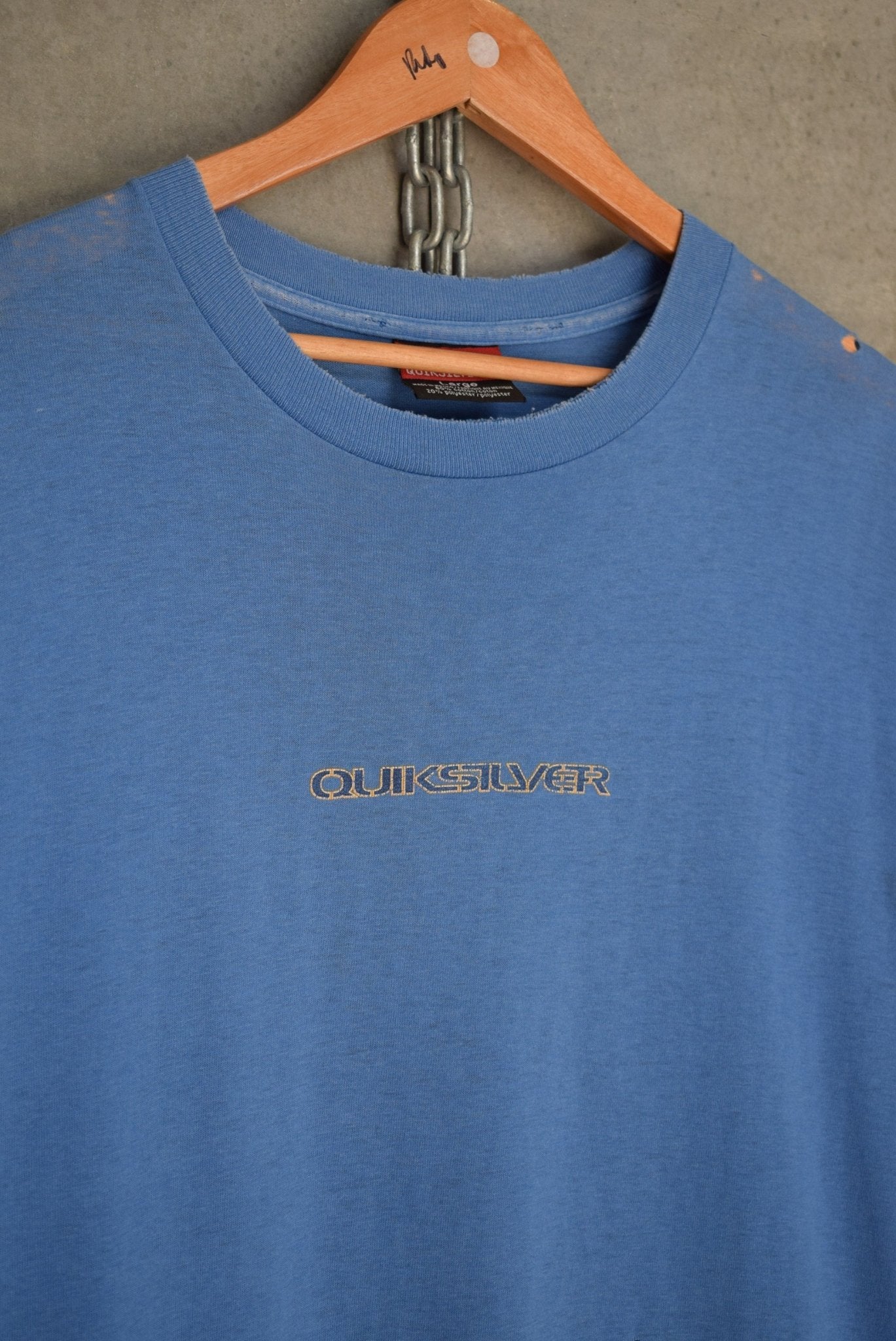 Quiksilver Spellout Tee — 2000s (L) - Retrospective Store