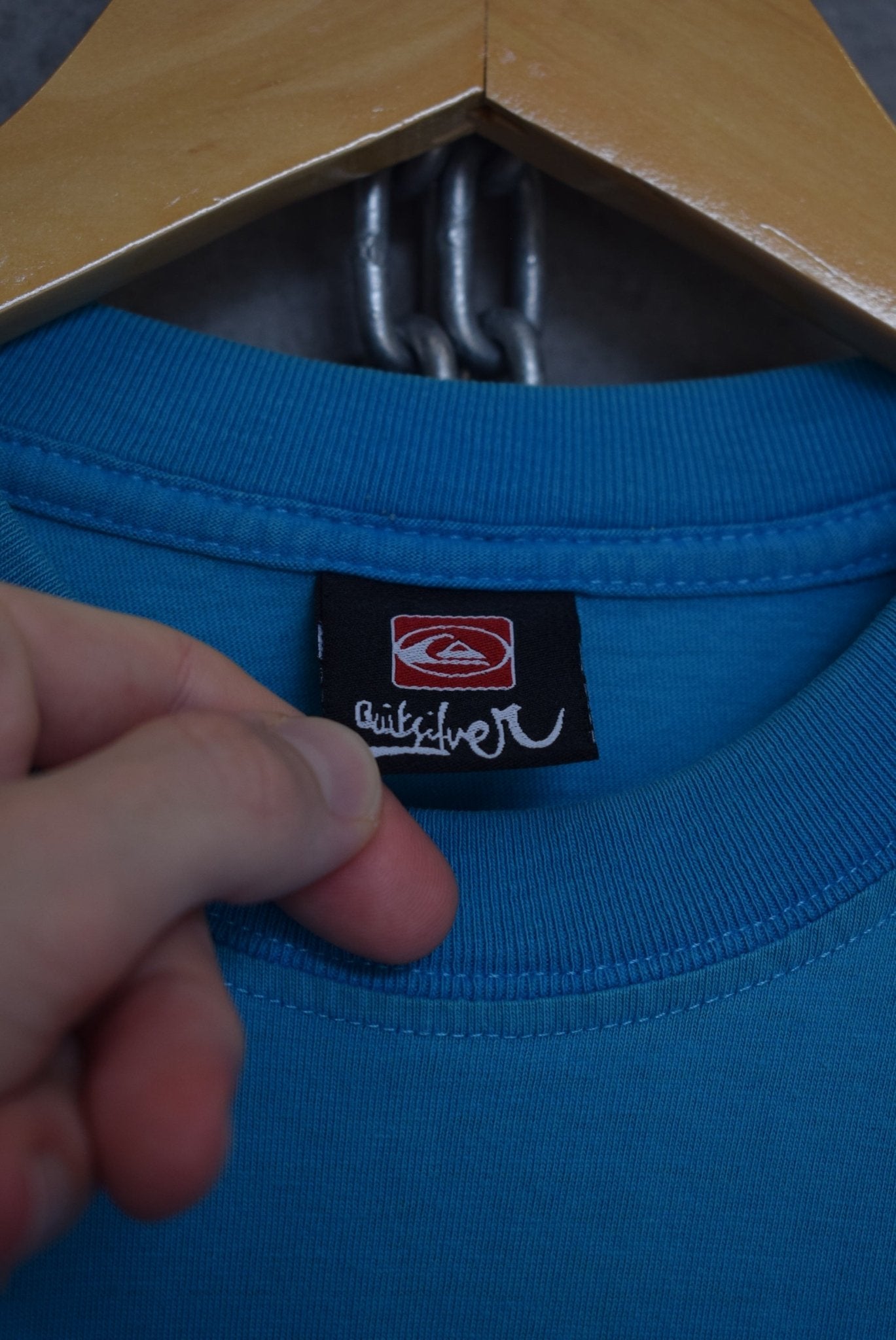 Quiksilver Spellout Tee — 2000s (M/L) - Retrospective Store