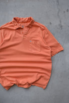 Quiksilver Surfwear Orange Polo — 2000s (L) - Retrospective Store