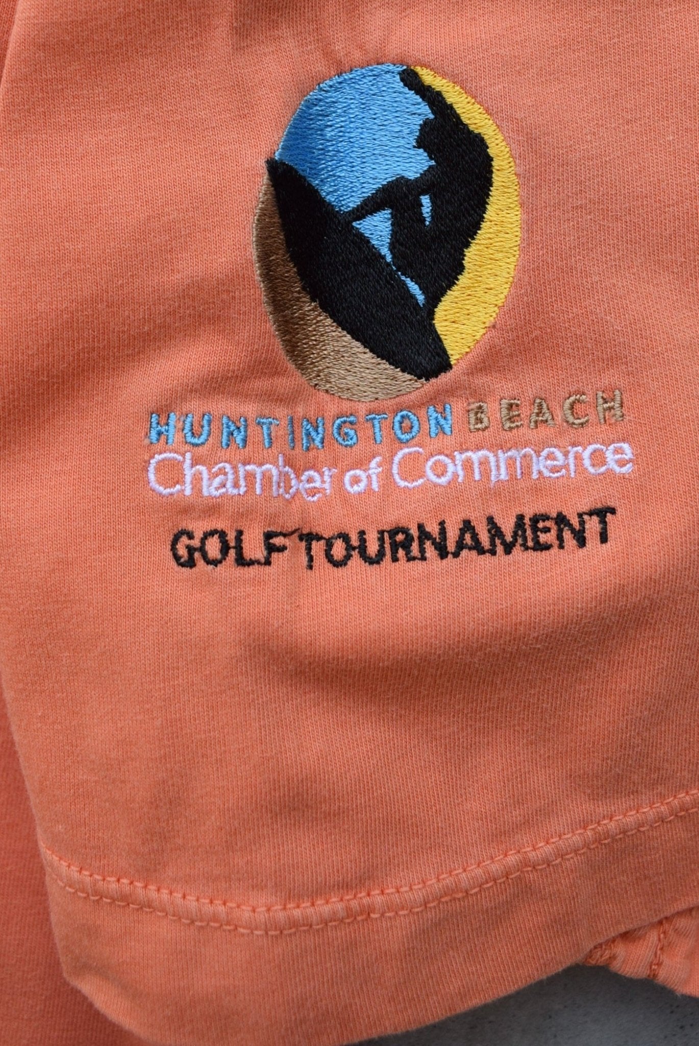 Quiksilver Surfwear Orange Polo — 2000s (L) - Retrospective Store