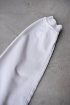 Quiksilver White Spellout Crewneck — 1990s (S) - Retrospective Store