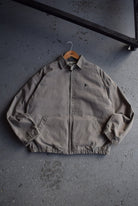 *Quilt - lined* Vintage Polo Ralph Lauren Classic Logo Embroidered Harrington Jacket (L) - Retrospective Store