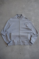 Ralph Lauren Grey Embroidered Logo Jacket — 2000s (XL/XXL) - Retrospective Store