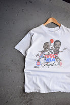 *Rare* Vintage 1990 Salem x NBA Finals Pistons vs Trailblazers Tee (M) - Retrospective Store