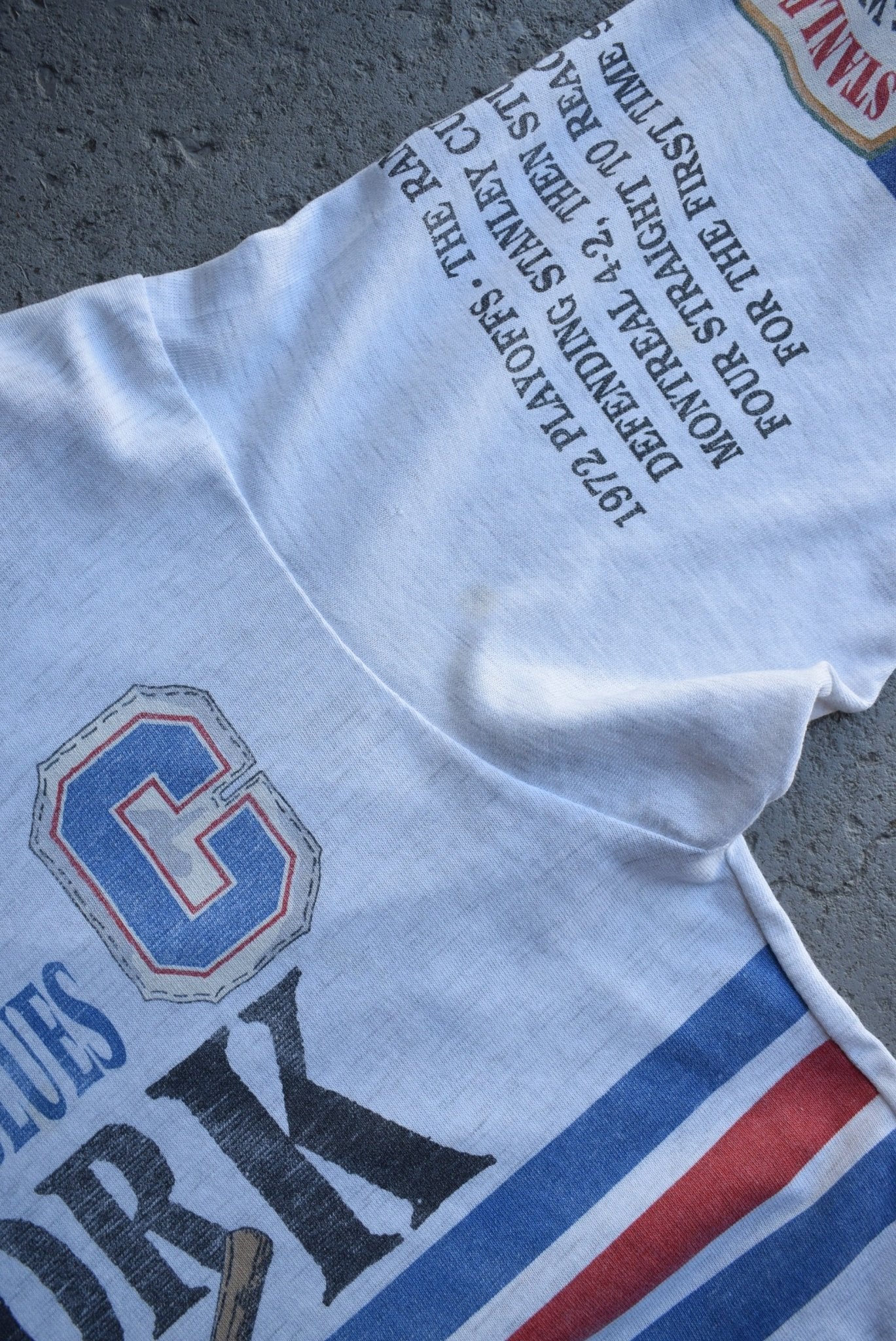 *Rare* Vintage 1991 MLB New York Rangers Tee (L) - Retrospective Store