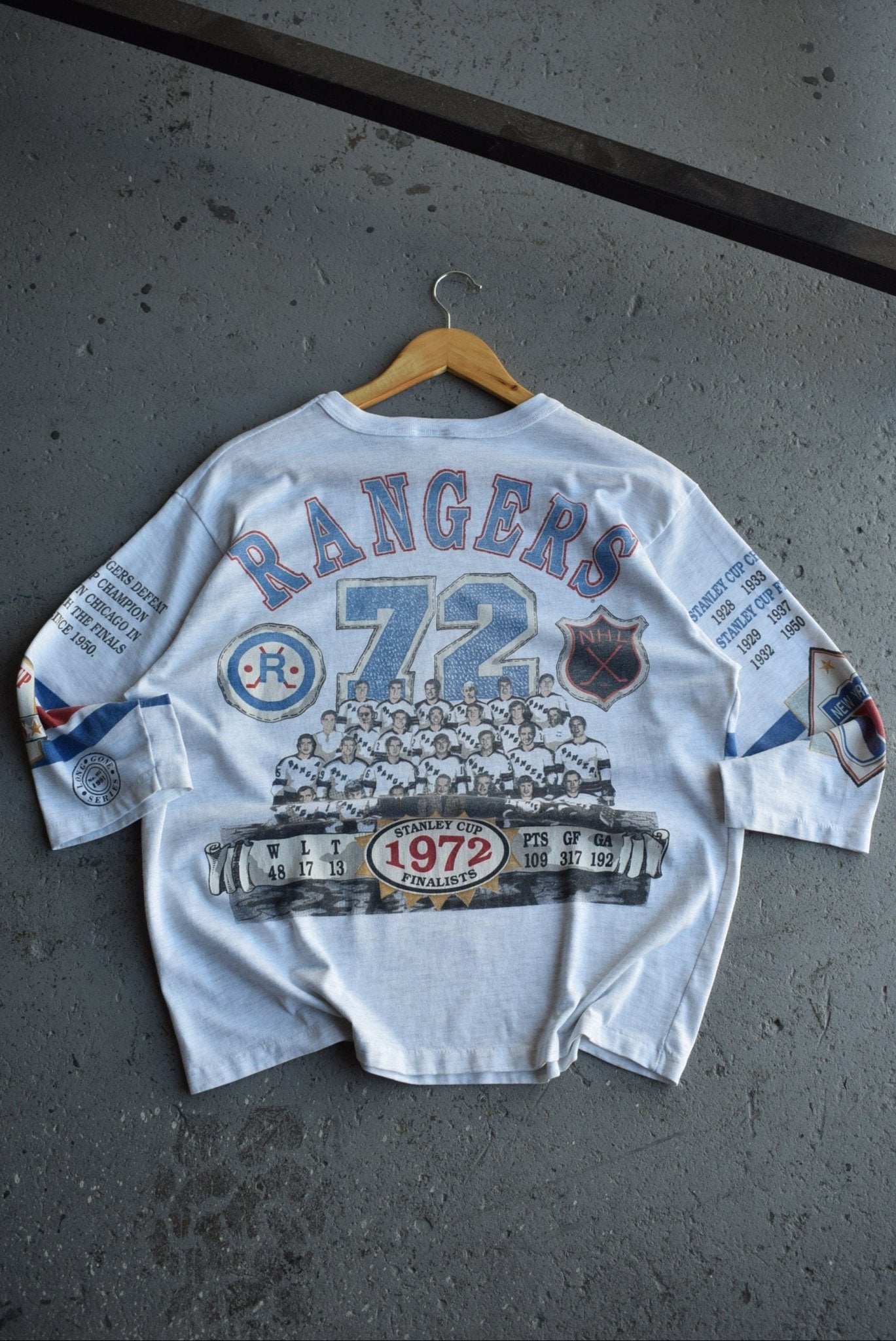 *Rare* Vintage 1991 MLB New York Rangers Tee (L) - Retrospective Store
