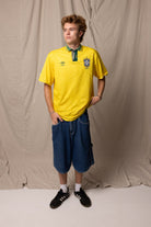 *Rare* Vintage 1992 - 93 Umbro x Brazil National Football Team Jersey (XL) - Retrospective Store