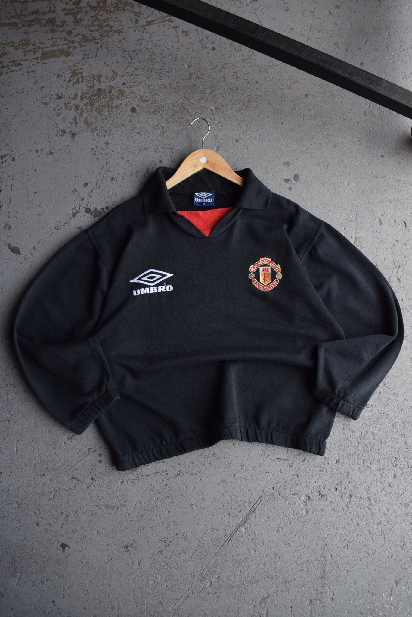 *Rare* Vintage 1992 - 93 Umbro x Manchester United Football Club Embroidered Sweater (M) - Retrospective Store