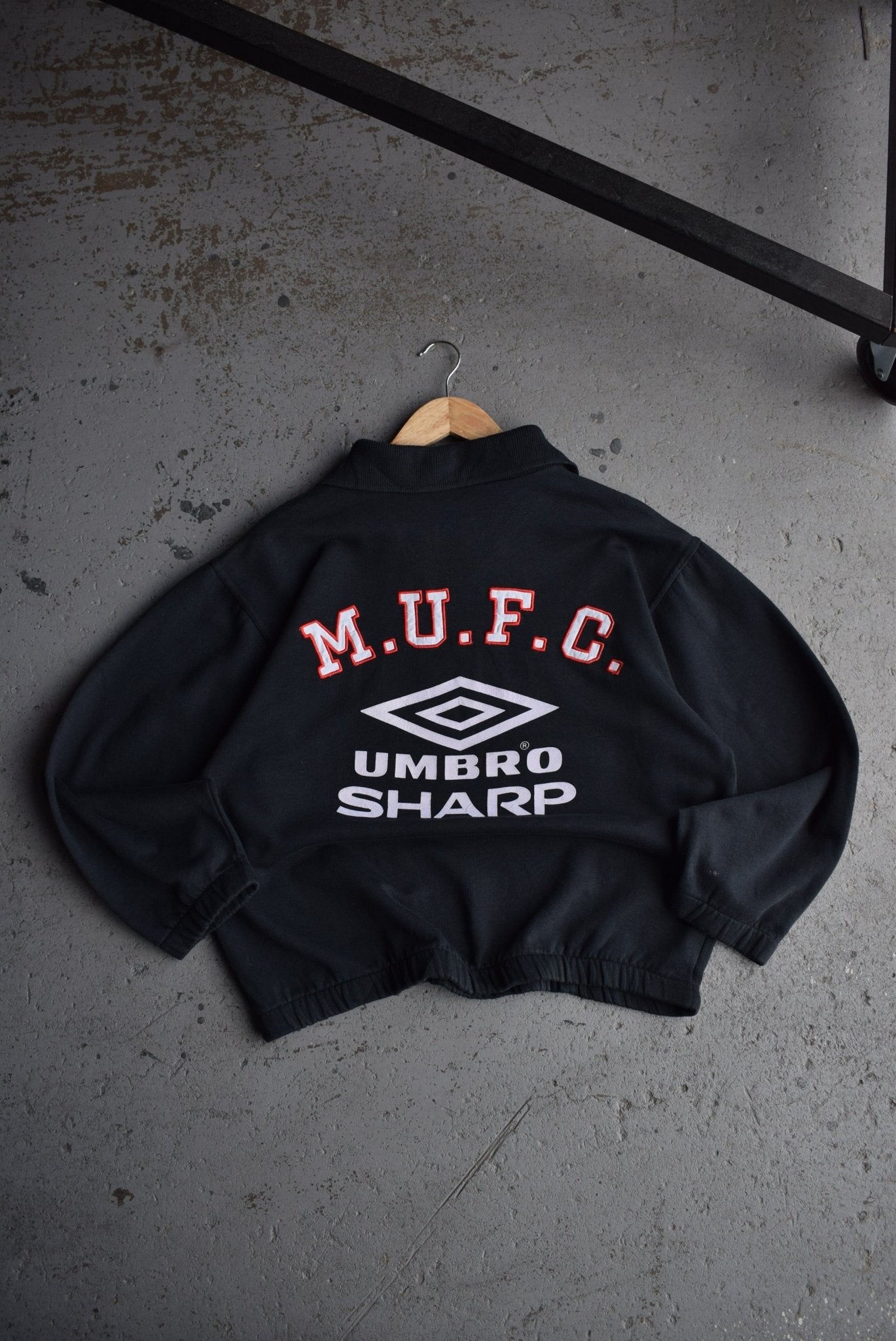 *Rare* Vintage 1992 - 93 Umbro x Manchester United Football Club Embroidered Sweater (M) - Retrospective Store