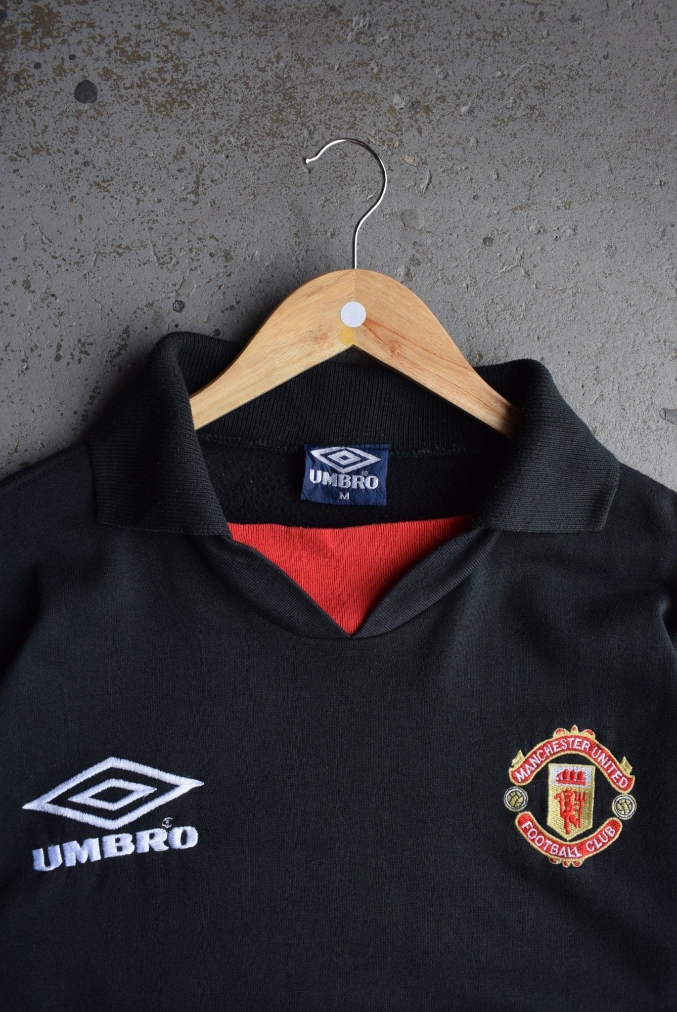 *Rare* Vintage 1992 - 93 Umbro x Manchester United Football Club Embroidered Sweater (M) - Retrospective Store