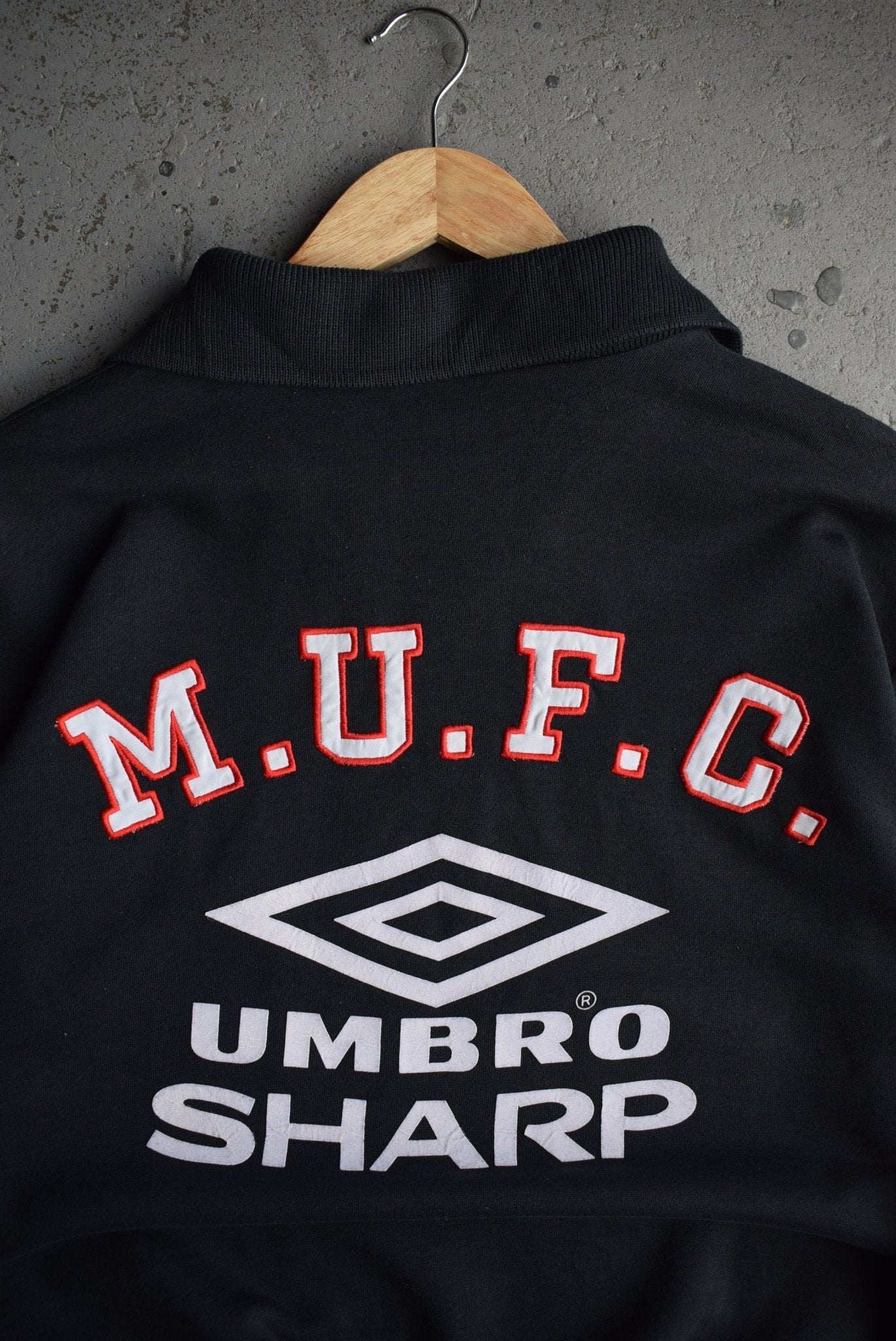 *Rare* Vintage 1992 - 93 Umbro x Manchester United Football Club Embroidered Sweater (M) - Retrospective Store