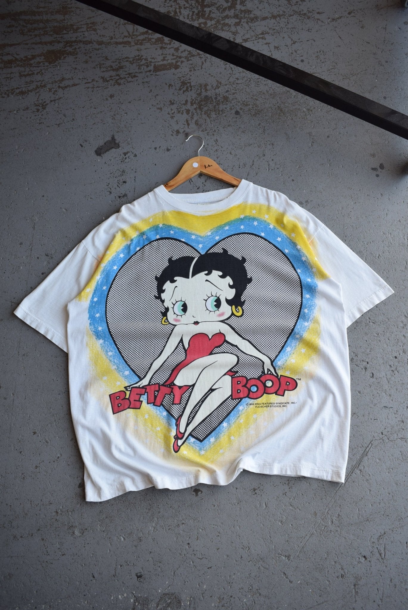 *Rare* Vintage 1993 Betty Boop All Over Print Tee (XXL) - Retrospective Store