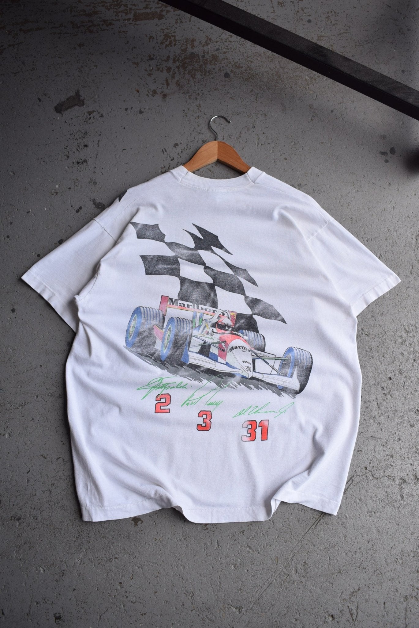 *Rare* Vintage 1994 Marlboro World Championship Team Racing Tee (XL) - Retrospective Store