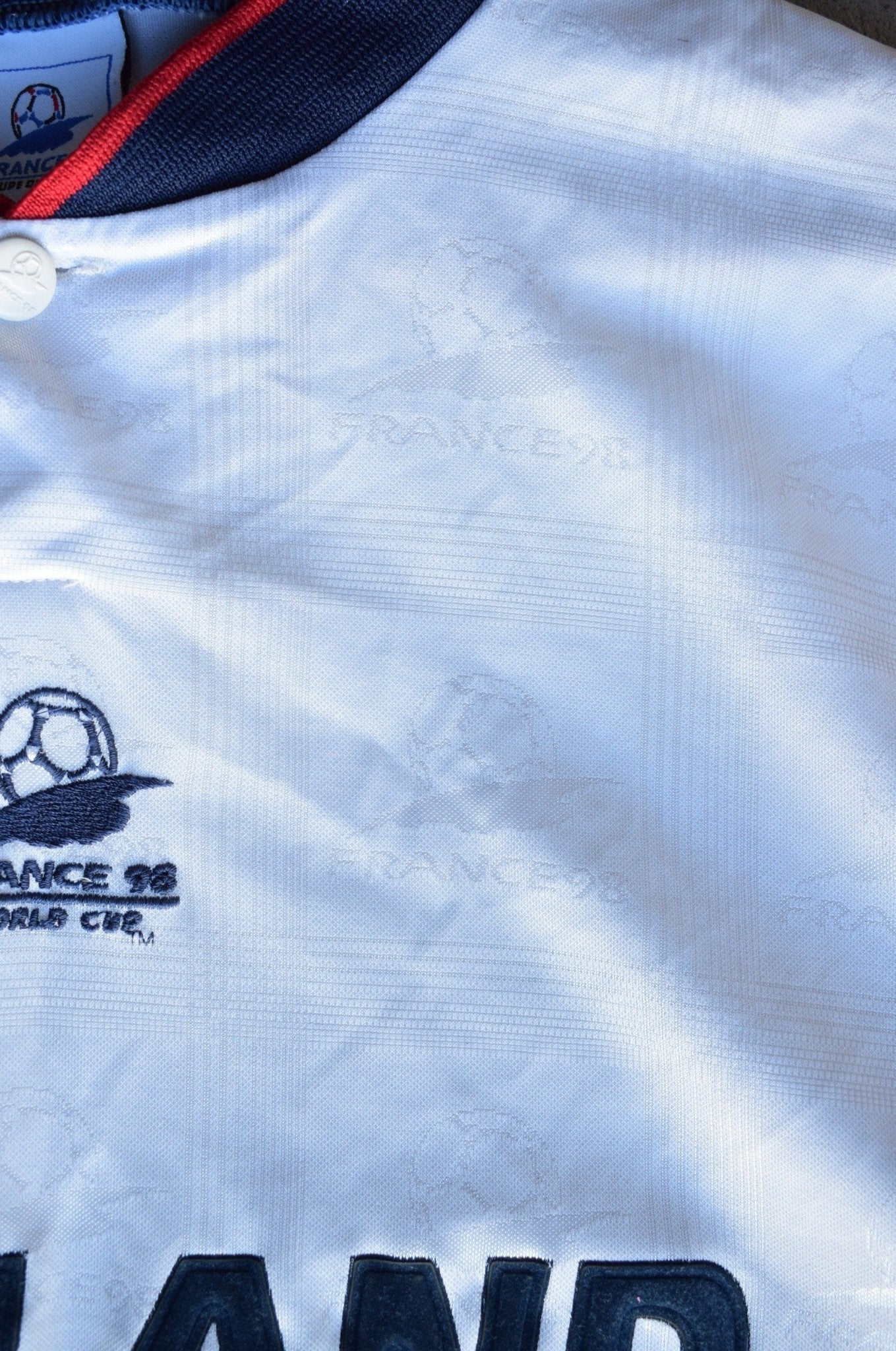 *RARE* Vintage 1998 France World Cup England National Team Jersey (XL/XXL) - Retrospective Store