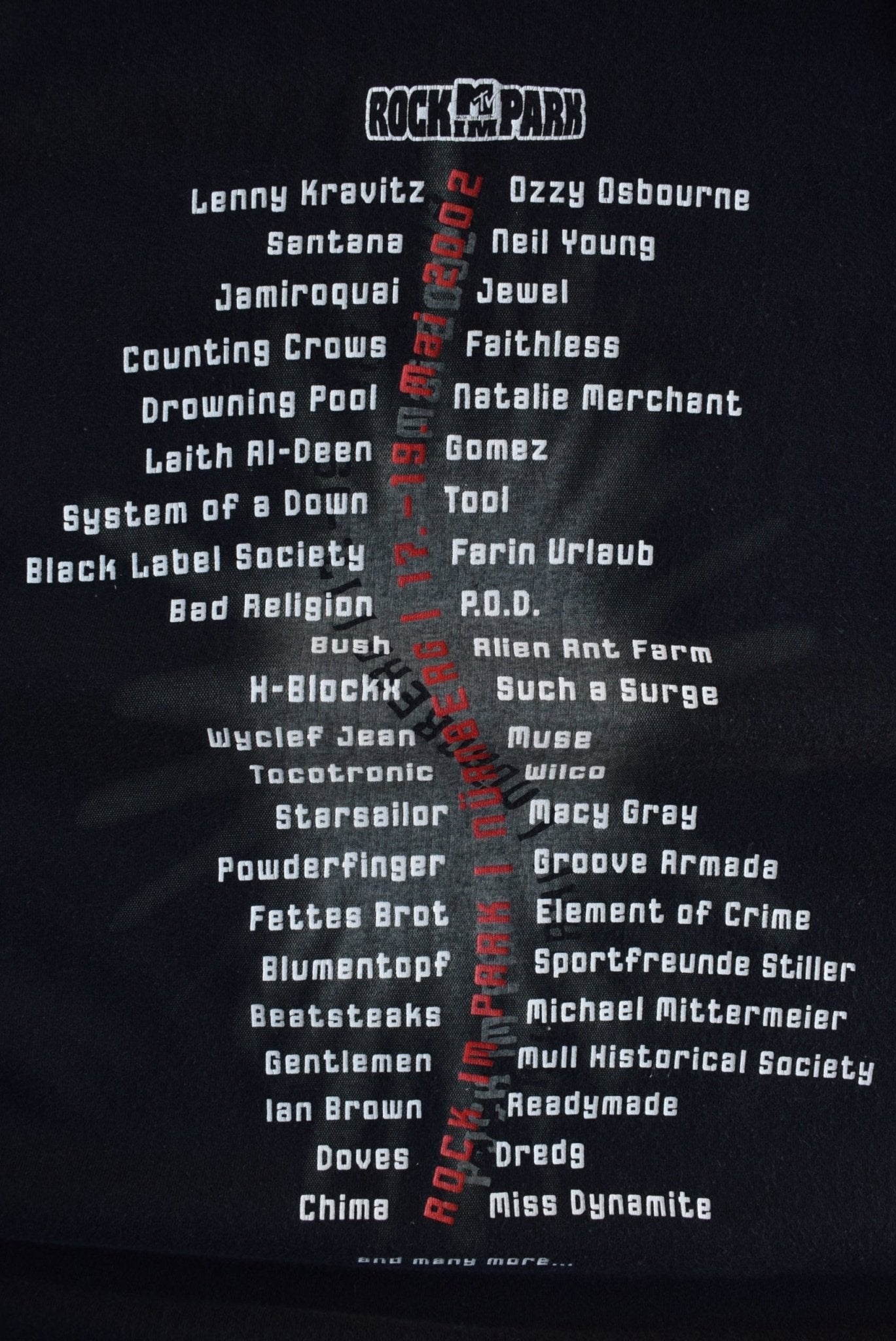 *Rare* Vintage 2002 MTV Rock Im Park Tour Tee (XL) - Retrospective Store