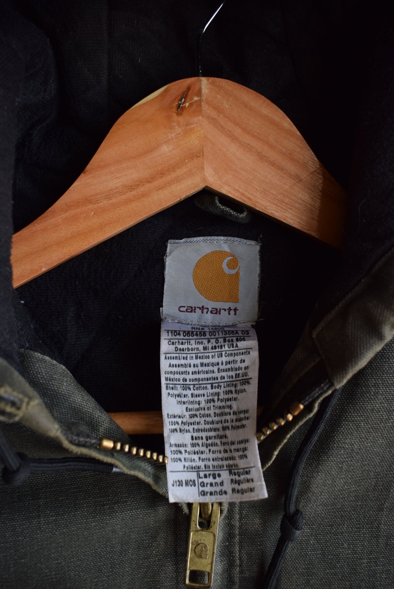 *Rare* Vintage 2005 Carhartt Duck Canvas Workwear Jacket (L) - Retrospective Store