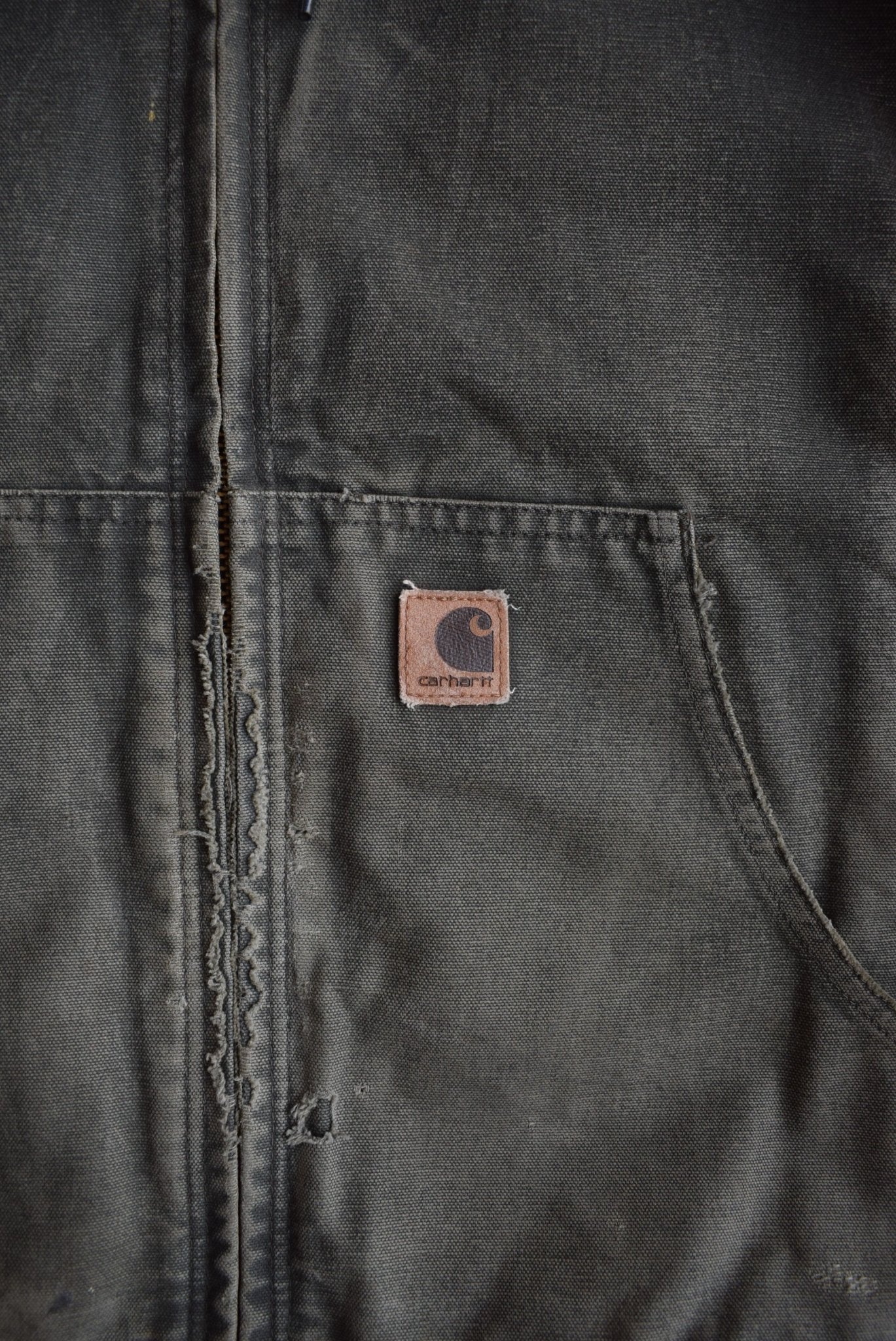 *Rare* Vintage 2005 Carhartt Duck Canvas Workwear Jacket (L) - Retrospective Store