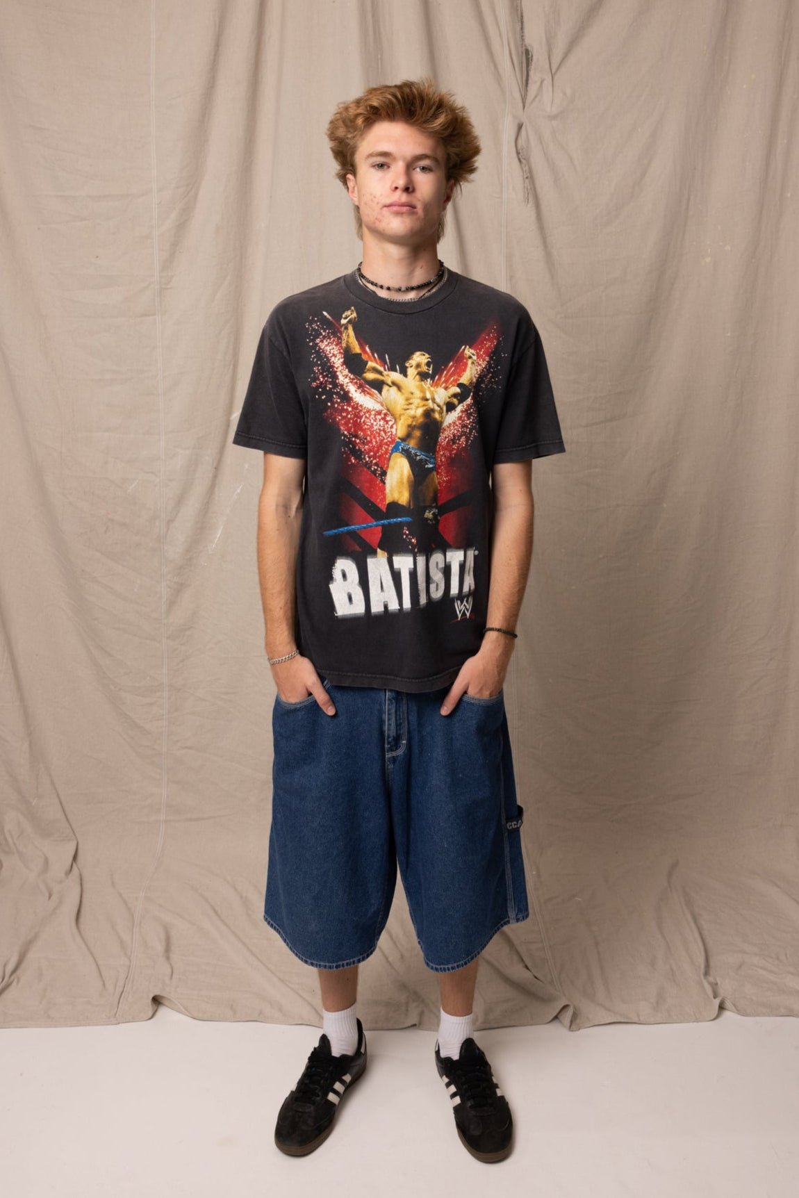 *Rare* Vintage 2007 WWE Batista 'The Animal' Tee (L) - Retrospective Store