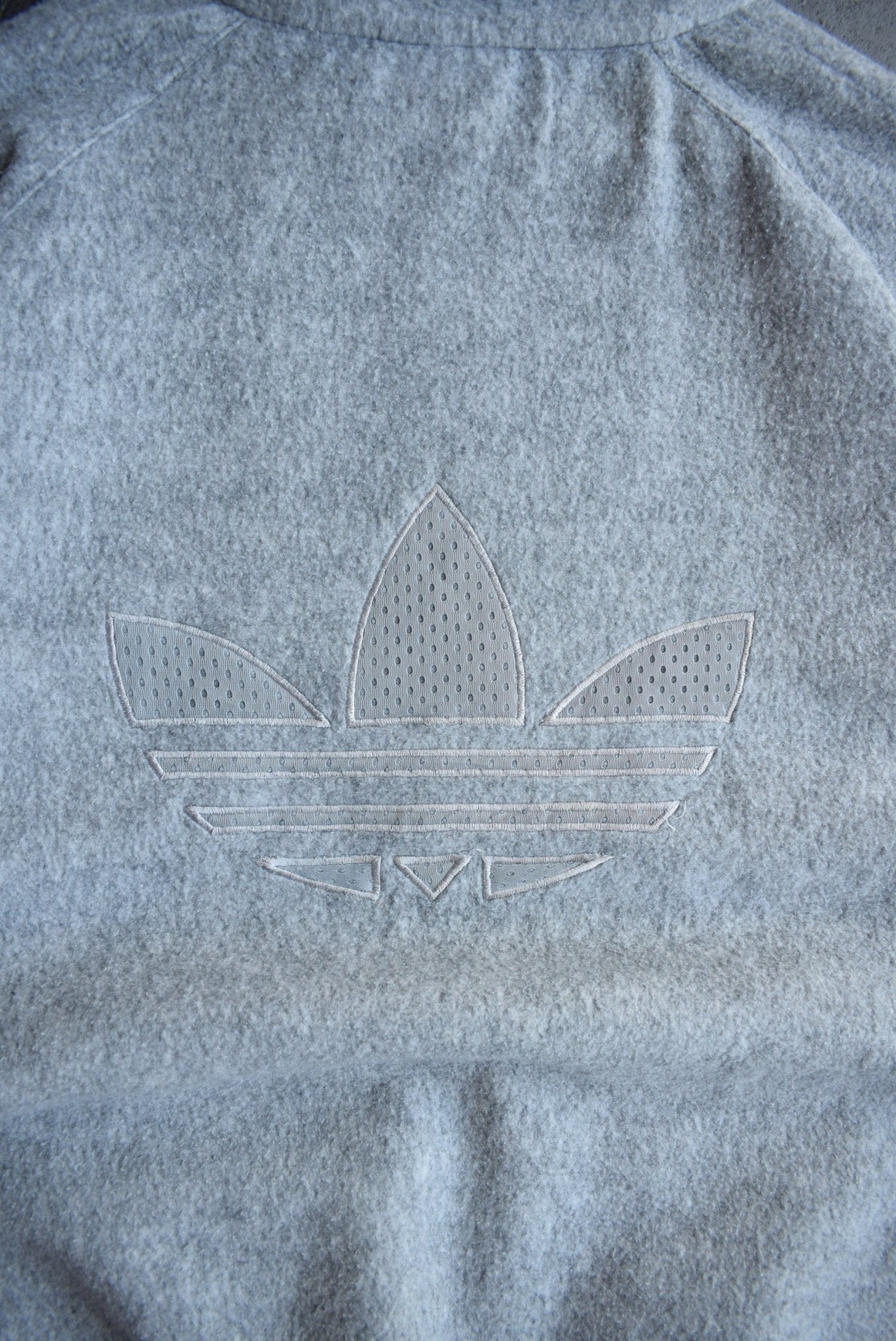 *Rare* Vintage 90s Adidas Embroidered Quarter Zip Fleece (XL) - Retrospective Store