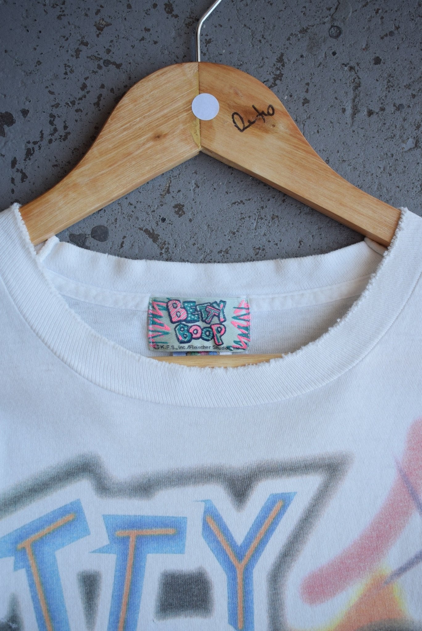 *Rare* Vintage 90s Betty Boop Graffiti Tee (M/L) - Retrospective Store